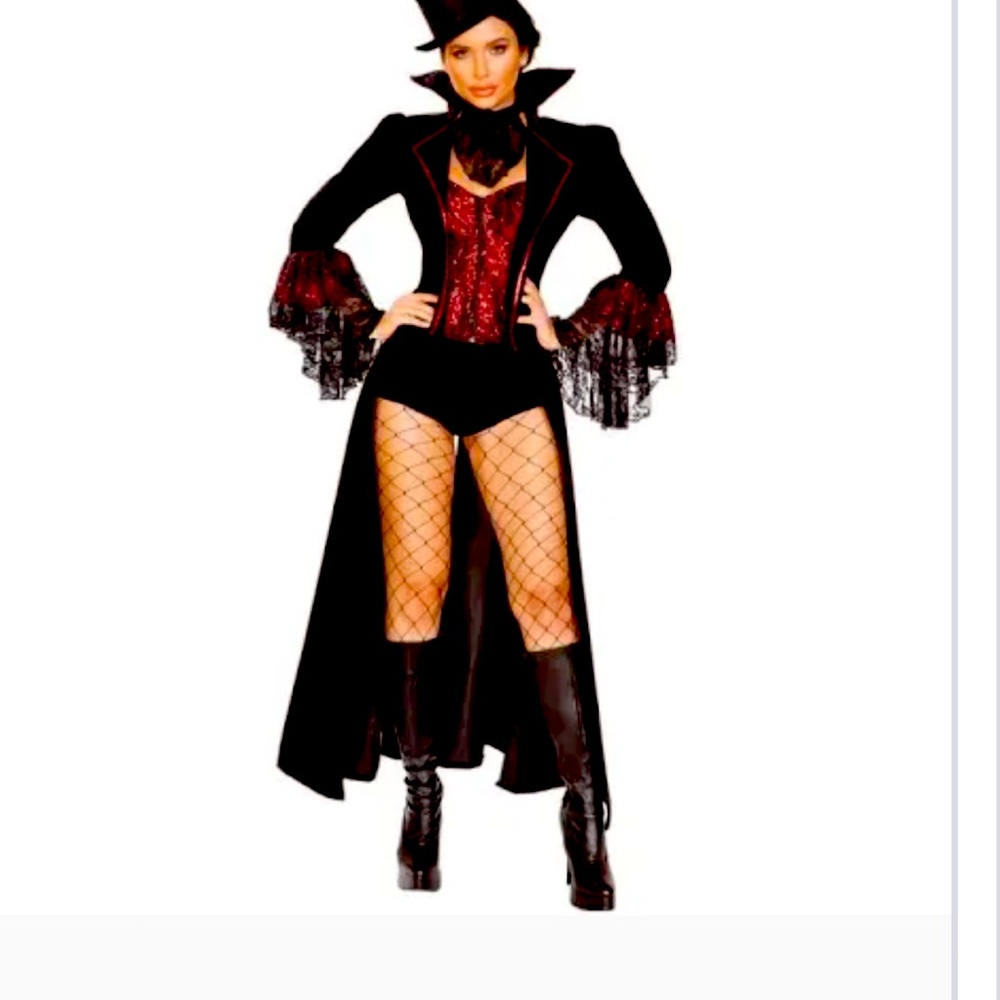 NWOT: Roma LUSTY LACE VAMPIRE COSTUME - Size Medium